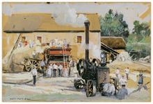 Scène de batterie à la campagne, 1944