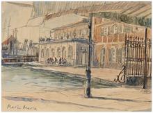 Quai Cronstadt à Toulon ou Le Bar des mécaniciens à Toulon