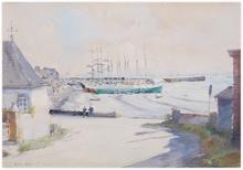 Cancale : le port, 1931