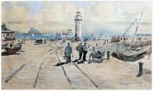 Le Port de la Houle (Cancale), 1930