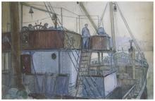 Sans titre (Marins à bord du Pourquoi-Pas? ), 1926