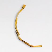 Sec, équarri, deux refentes partielles - glissé - collé, 1975
