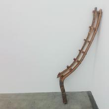 Sec, brut, refente entière - collé avec entretoises plus refente entière - collé avec entretoises, deux faces dressées, 1973