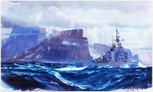 Le Colbert au cap nord en mars 1959