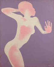 Sherry Van Dike dans son propre rôle (empreinte rose sur fond mauve) - 1967