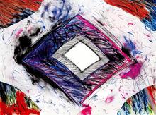 Pastel Vortex (rouge-rose) - 1978