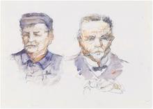 Etude de portraits pour Gens de mer