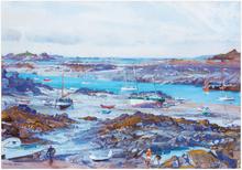 Le Sound de Chausey à marée basse, 1965