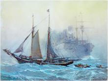 La Tour d'Agon, goélette de Granville