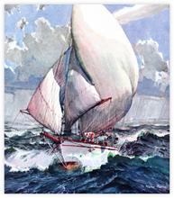Winibelle II vent-arrière, 1933