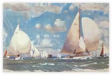 Janabel aux régates de Cowes dans le Solent