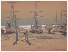 Sans titre (marins en conversation à Cancale), 1931