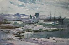 Le ravitaillement de la colonie d'esquimaux dans le Scoresby Sund