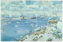 En rade de Cascaes, 1956