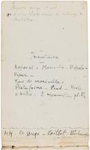 Carnet de dessins Plymouth Saint-Malo, 1925-1926
