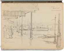 Carnet de dessins Brest, 1930 vol. a