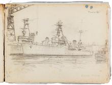 Carnet de dessins, Brest 1930