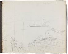 Carnet de dessins, Martinique et Canada, 1963-1966
