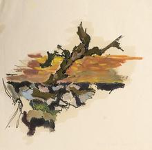 Sans titre, paysage, circa 1947-1949