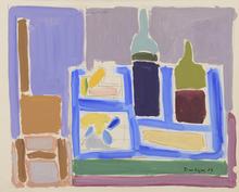 Nature morte aux bouteilles, Mondeville, 1953