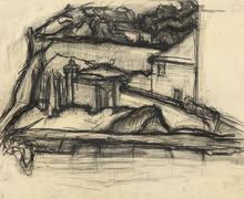 Dessin sans titre (mur), circa 1940