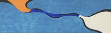 Période bleue, Sans titre (deux formes liées par le bleu), circa 1964