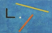 Période bleue, sans titre (équerre noire), circa 1964