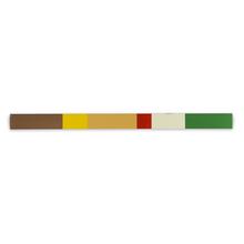 Tôle émaillée, Sans titre (marron-vert), 1976