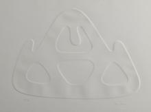 Estampage géométrique inspiré des reliefs