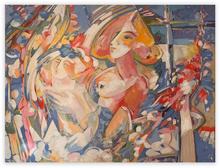 Mère avec enfant, 1970