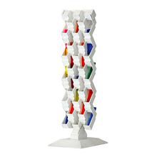 Sculpture, structure aux lamelles de plexiglas