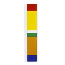 Tôle émaillée (rouge jaune), 1976