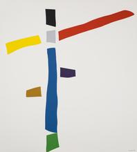 Grue de Beaubourg (jaune, gris, rouge), 1977