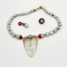 Collier et boucles d'oreilles, circa 2000