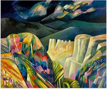 Descente vers Saignon, 1989