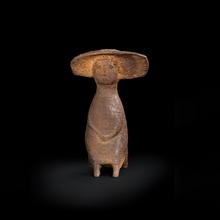Femme assise au grand chapeau, 1962