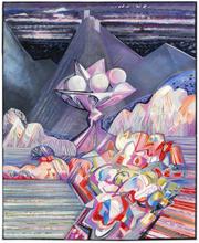 Nature morte-paysage provençal, 1985 *