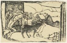 Le calvaire breton, circa 1895 