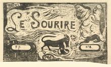 Page de titre pour "Le Sourire" (Titre du Sourire), n°2, 1895