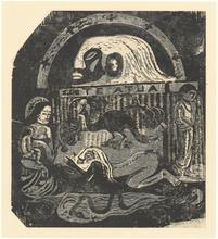Te Atua (Les Dieux), petite assiette, en ou après 1895
