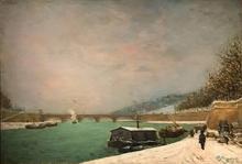 La Seine au Pont d'Iéna, 1875