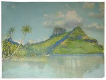 Sans titre (paysage de Tahiti)