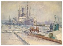 Sans titre (Navire à quai)