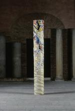 Colonne en marbre et mosaïques, 1990