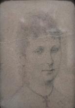 Portrait de Mette Gad, circa 1873