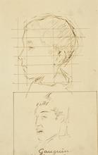 Têtes de jeune garçon et autoportrait, 1884-1888
