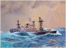 Cargo dans la tempête