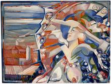 Nu sous parasol, 1976