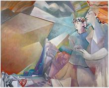 Composition avec 2 personnages, 2000