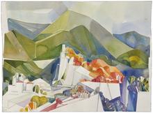 Vue sur Auribeau, 1985